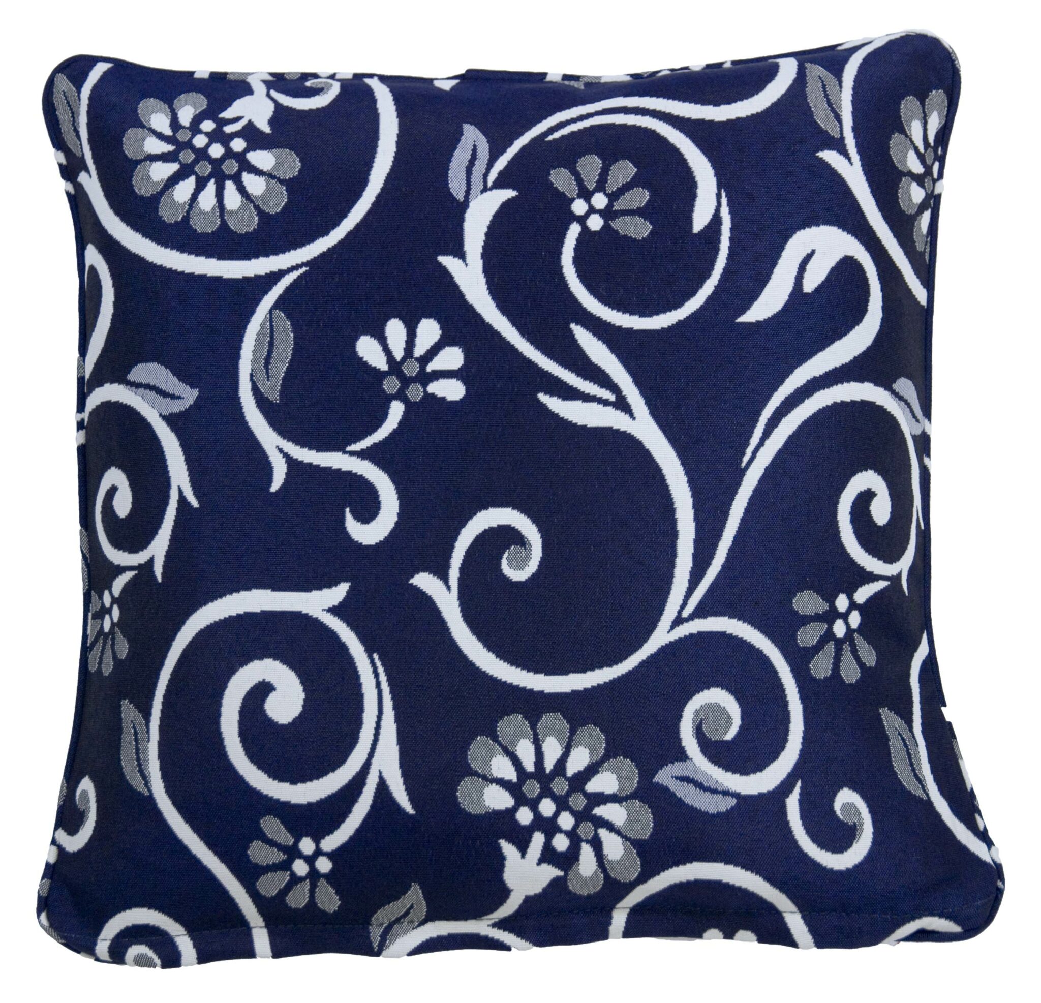 Vielle Navy Large Throw Cushion Outdoor Cushions Online