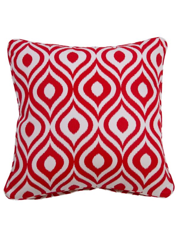 SMALL THROW CUSHION PINAMAR RED